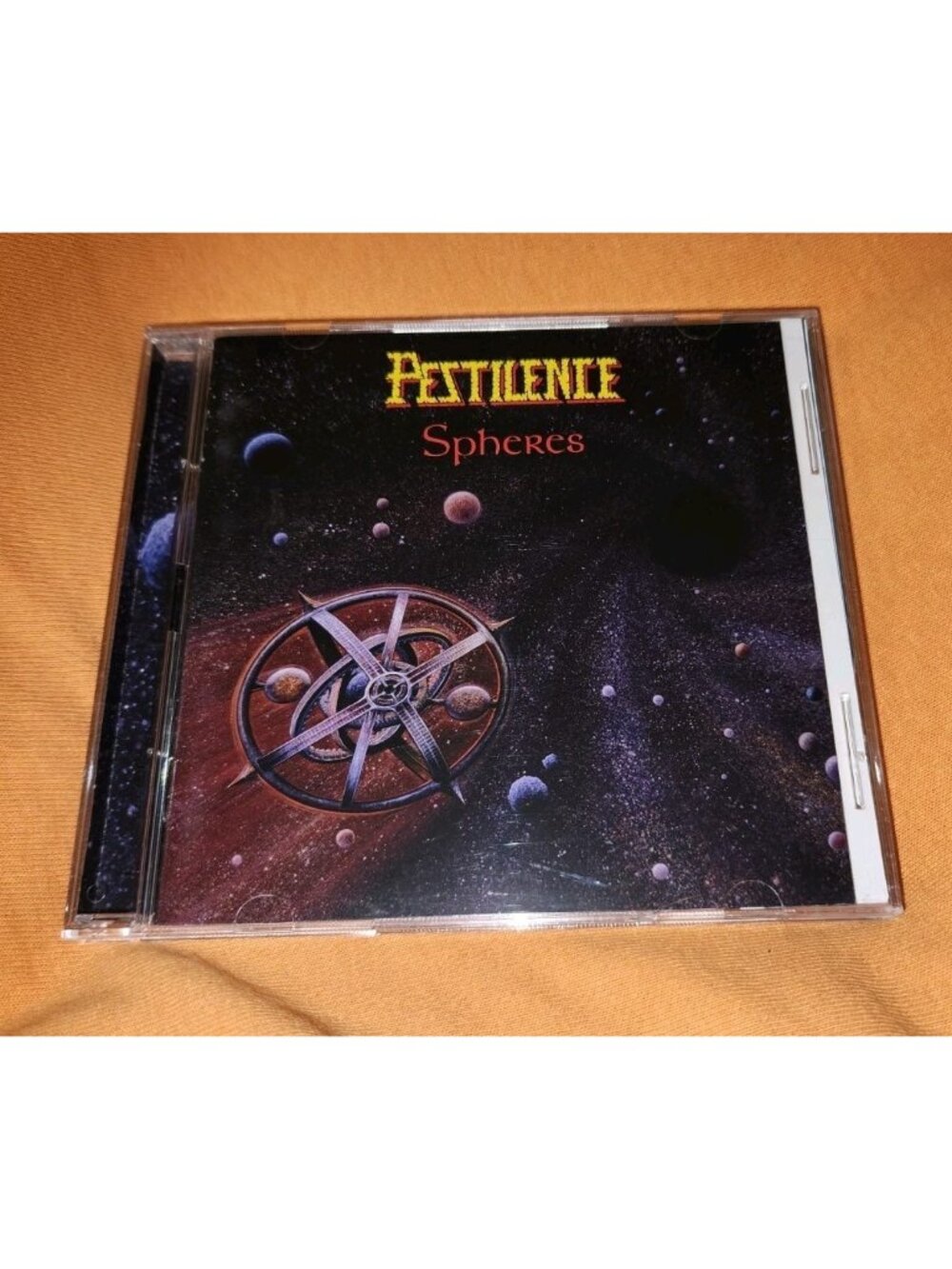 PESTILENCE 2cd import SPHERES w/small poster